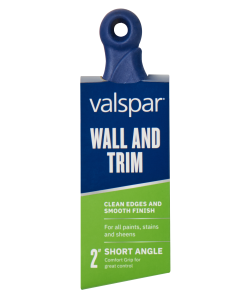 Valspar® Wall and Trim Short Rubber Handle Angle 2-in Brush