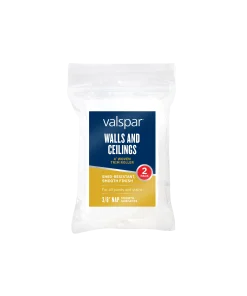 Valspar® 2-Pack 4-in x 3/8-in Walls and Ceilings Woven Mini Roller Cover