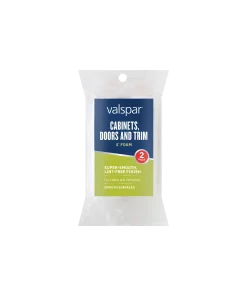 Valspar® 4-in White Foam Mini Roller 2PK