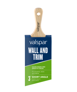 Valspar® Wall and Trim Short Angle 3-in Brush