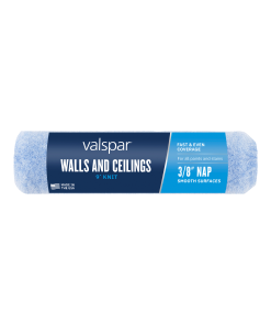 Valspar® 9-in x 3/8-in Walls and Ceilings Knit Roller Cover